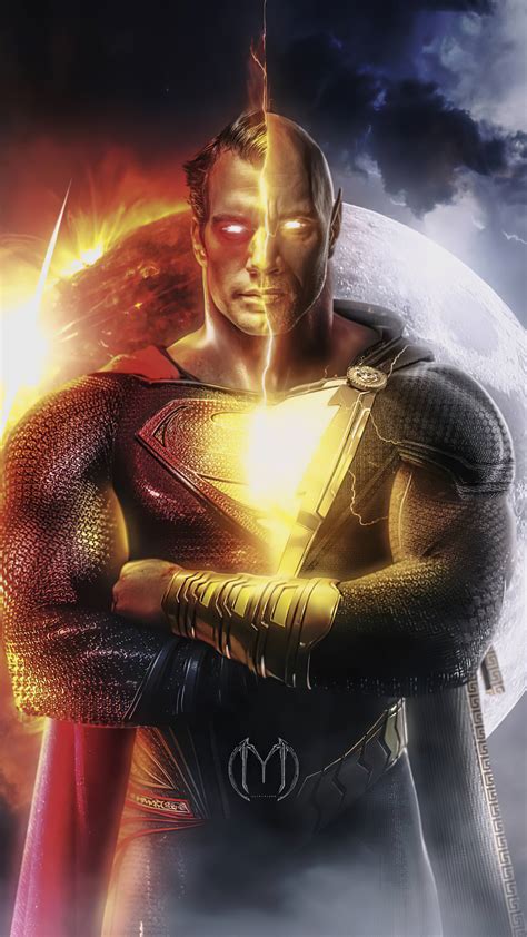 black adam superman